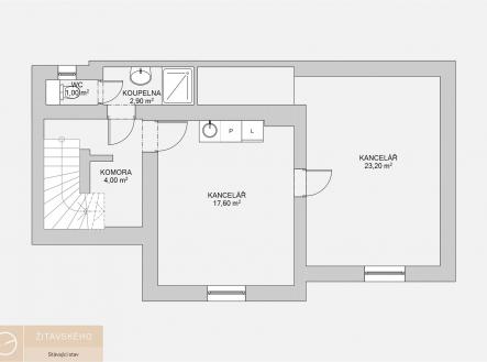 Prodej kanceláře, 48 m²