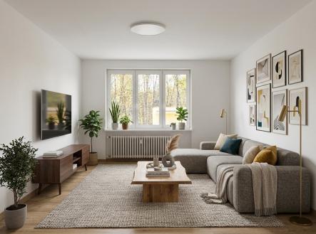 Pronájem bytu, 2+1, 55 m²