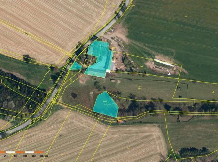 Spoluvlastnický podíl ve výši id. 2/3 k RD Zhořec č.p. 32, okres Pelhřimov
