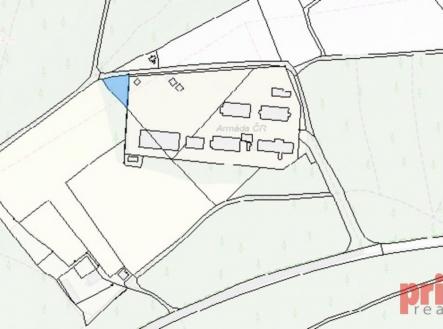 Prodej pozemku, trvalý travní porost, 627 m²
