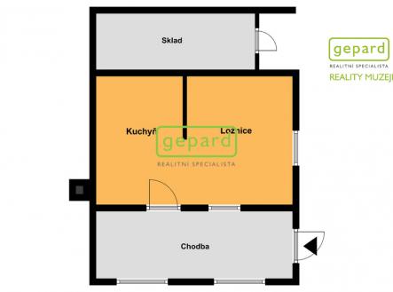 Prodej - chata/rekreační objekt, 23 m²