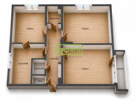 Prodej bytu, 3+1, 81 m²