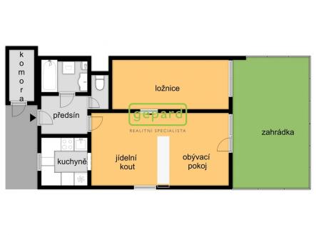 Prodej bytu, 2+1, 91 m²