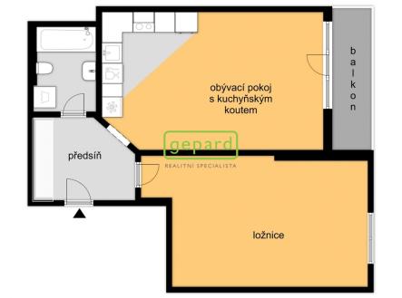 Prodej bytu, 2+kk, 65 m²