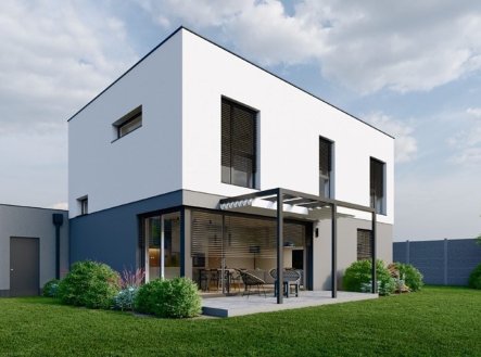 Prodej moderního rodinného domu 5+kk - k nastěhování po dohodě 6-12/2027