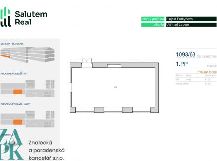 Pronájem komerčního objektu, jiný, 57 m²