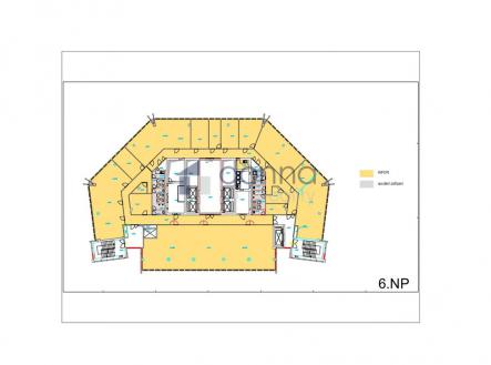 Pronájem - kanceláře, 950 m²