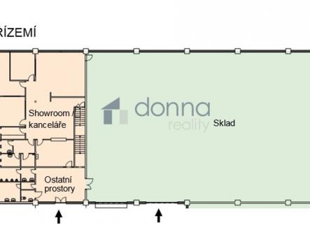 Pronájem - skladovací prostor, 1 393 m²