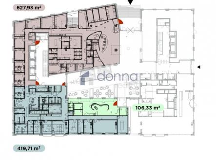 Pronájem - obchodní prostor, 420 m²