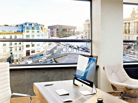 Pronájem kanceláře, 326 m²