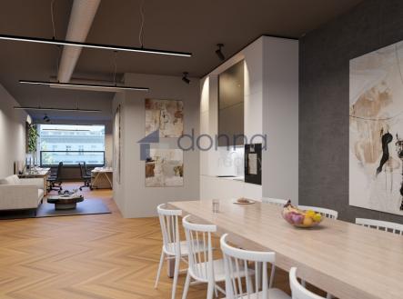 Pronájem kanceláře, 652 m²