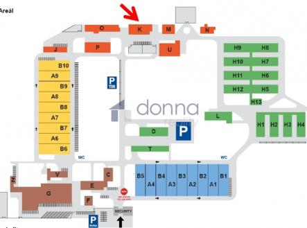 Pronájem - skladovací prostor, 272 m²