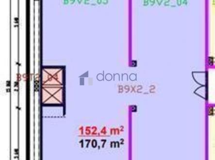 Pronájem kanceláře, 152 m²