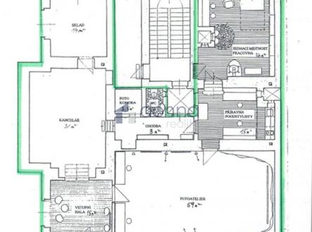Pronájem kanceláře, 170 m²