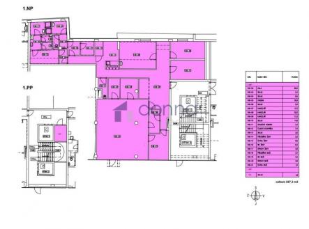 Pronájem obchodní prostor, 257 m²