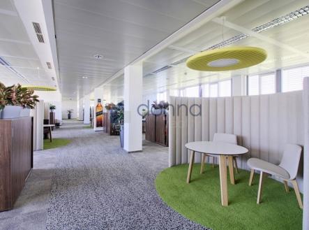Pronájem kanceláře, 326 m²