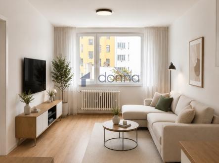 Pronájem bytu, 2+kk, 42 m²