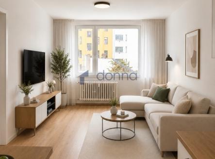 Pronájem bytu, 2+kk, 42 m²