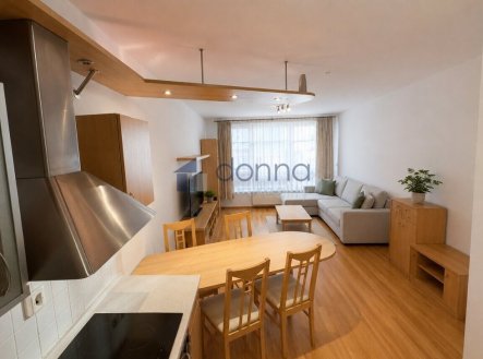 Pronájem bytu 2+kk, 62m2, ul. K Zelné louce, Praha 4 - Kunratice, částečně zařízený