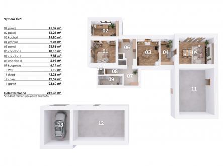 Prodej domu/vily, 372 m²