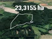 Prodej pozemku, les, 233 155 m²