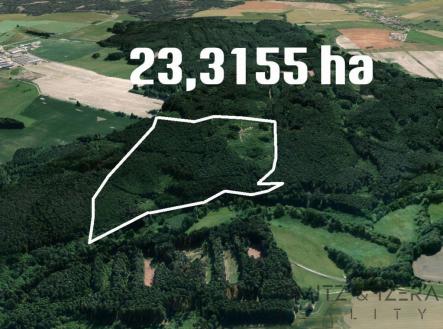 Prodej pozemku, les, 233 155 m²
