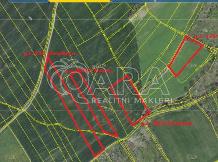 Prodej - pozemek, zemědělská půda, 35 725 m²