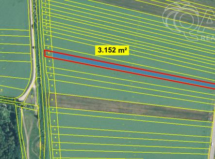 Prodej - pozemek, zemědělská půda, 3 152 m² obrázek