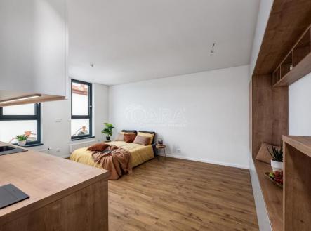 Pronájem bytu, 1+kk, 34 m²