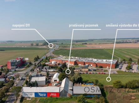 Prodej - pozemek pro komerční výstavbu, 667 m²