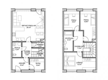 Prodej - dům/vila, 109 m²