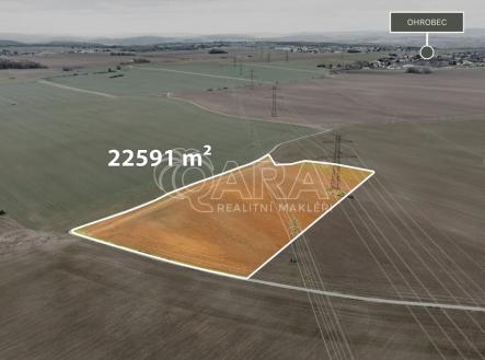 Prodej pozemku, zemědělská půda, 22 591 m²