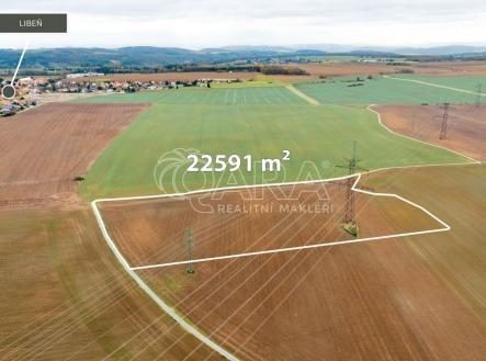 Prodej pozemku, zemědělská půda, 22 591 m²