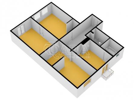 Pronájem - kanceláře, 92 m²