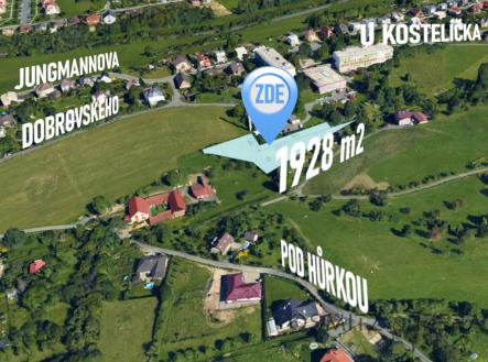 Prodej - pozemek pro bydlení, 1 928 m²