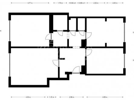 Prodej bytu, 3+1, 91 m²