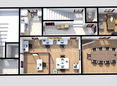 Pronájem obchodní prostor, 543 m²