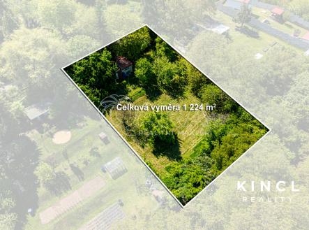 Prodej - pozemek, zahrada, 1 224 m²