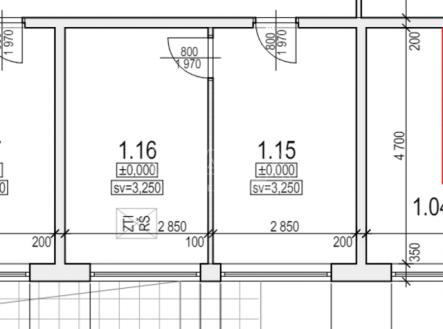 Pronájem kanceláře, 27 m²