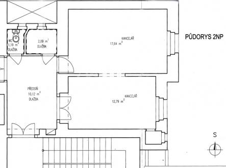 Pronájem - kanceláře, 30 m²