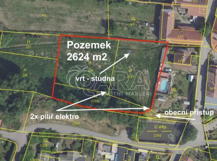 Prodej pozemku pro bydlení, 2 624 m²