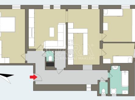 Prodej bytu, 4+1, 100 m²