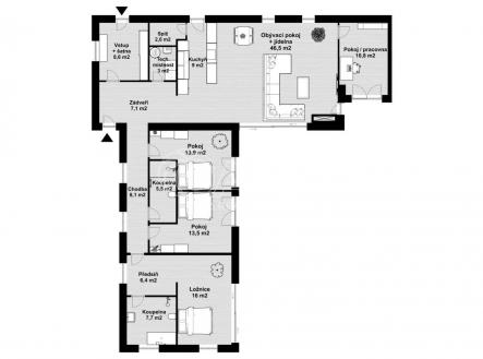 Prodej domu/vily, 161 m²