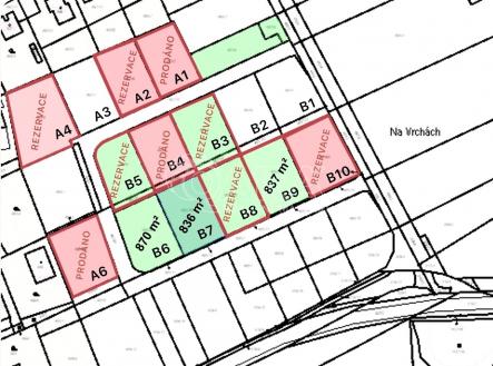Prodej pozemku pro bydlení, 822 m²