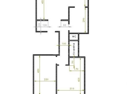 Prodej bytu, 3+1, 73 m²