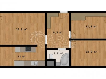 Prodej bytu, 3+1, 85 m²
