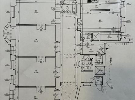 Pronájem kanceláře, 170 m²