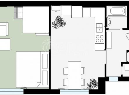 Prodej bytu, 1+1, 45 m²
