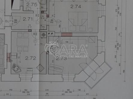 Pronájem bytu, 2+1, 60 m²