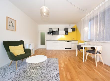 Pronájem bytu, 1+kk, 45 m²